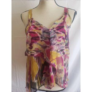 POETRY MULTICOLORED TOP SIZE LARGE